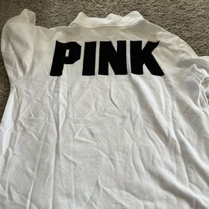 PINK sweatshirt. New without tags. Only worn once. Excellent condition.